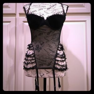 La Perla Black Label Corset Set
